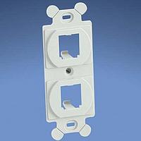 Panduit CF1062IWY Wire Ducting & Raceways Frame Type 106 2 Port Off White