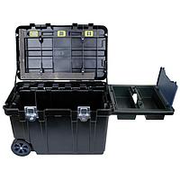 Flambeau 6531BK Boxes Rolling Tote Storage Cabinet