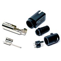 Kycon KMDLAX-4P Connectors 4P SNAP N LOCK PLUG ASSEMBLY