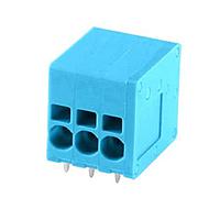 Same Sky (formerly CUI Devices) TBL-0019-350-06BE Fixed Terminal Blocks 6 Poles, Screwless, Horizontal, 3.50 Pitch, 24-16 (AWG), Terminal Block
