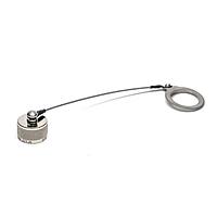 Amphenol PCD D38999/33F11N Receptacle Cover Rec Cap SZ 11 w/Rope & Ring for 38999 II