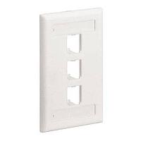 Panduit CFPL3EIY Wire Ducting & Raceways Faceplate 3 Port Single Gang Classic