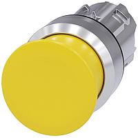 SIEMENS A6X30140711 Mushroom MUSHROOM PUSHBUTTON. 30MM. YELLOW