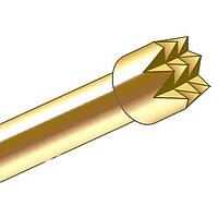 Smiths Interconnect IDI GSS-18-.27-G-405 S/C Contact Probes W/HOLE .405 OAL