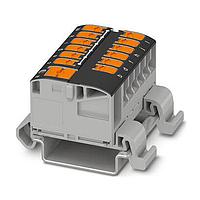 PHOENIX CONTACT 1019554 DIN Rail Terminal Blocks PTVFIX 6/12X2,5-NS35A BK