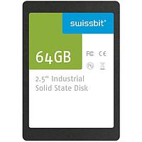 Swissbit SFSA064GQ1AA4TO-C-QC-216-STD Solid State Drives - SSD 64GB IND SATA SSD SLC X-600 COM TEMP