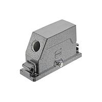 HARTING 19405241681 Hoods 24B HPR Compact Hood, LC (narrow), Central Lever Locking, 45deg Entry, M25