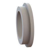 Essentra Components 12SWS3594 Shoulder Washer Shoulder Washer, .566 ID, .875 OD, .750 Shank OD