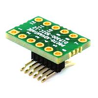 Chip Quik DIP300-SOIC-12W DIP Sockets DIP-12 (0.3" width, 0.1" pitch) to SOIC-12 Wide (1.27mm pitch, 300 mil body) Adapter