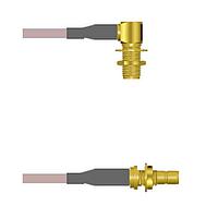 Amphenol Custom Cable Q-2P03M0005108i RF Cable Assemblies SMA-RJB/SMB-SJB G316 108I