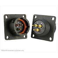 Eaton Souriau-Sunbank UTS012D3P Receptacles 3P SQ FLANGE PIN RECEPTACLE SIZE 12D