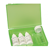 Aqualabo 14KT00 Hardness test kit (soap method; 1-60°F / 1 drop = 1°F;40 tests)
