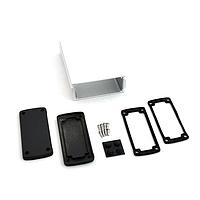 Bud Industries EXN-23358-SV PCB Enclosure Extruded Aluminum Enclosure Silver (2 X 4.5 X 6.7 In)