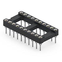 Mill-Max 110-91-420-41-001000 Open Frame 20 PIN STD SOLDER TAIL SKT 200u Sn