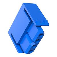 Amphenol Positronic PLA04F7000/AA Connectors Power Connector - 1 Row, 4 size 16 contacts, Socket (Female), Crimp (contacts ordered seperately)