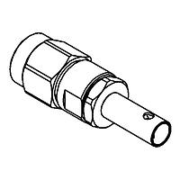 Radiall R125073000 Connectors SMA / STRAIGHT PLUG CRIMP OR SOLDER TYPE CABLE 2.6/50 S