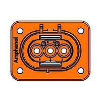 Amphenol Industrial ELR3Y03 Connectors Receptacle 3 Pole 6.0mm Key Y