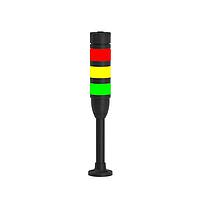 Banner Engineering TL50GYRA-300A-F12-3 Tower Lights TL50 Tower Light: 3-Color Audible Indicator; Voltage: 18-30 V dc or 24 V ac; Environmental Rating: IP50; Input: Bimodal; Colors: Green Yellow Red; 2 m (6.5 ft) Integral Cable; Assembled to SOP-E12-300 A, SA-F12-3, SA-M30TE12