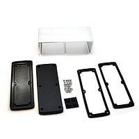 Bud Industries EXN-23363-SV PCB Enclosure Extruded Aluminum Enclosure Silver (2.4 X 7 X 3.5 In)