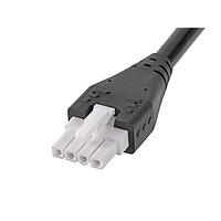 Molex 217159-0400 Discrete Wire 4 CKT OVERMOLD MINIFIT JR