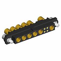Harwin M80-4C10405F2-05-325-01-325 Power to the Board 4+6 Pos. Female 24-28AWG+12AWG Cable Conn. Kit, Jackscrews