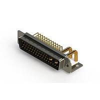 EDAC 629-43W2250-3T4 Mixed Contact D-Sub Connectors Right-angle Power Combo D-Sub Connector