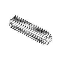 Amphenol Commercial Products G802B3623411HR Pin Strip Pin Header 1.27mm Pitch For USB3,R/A DIP,2x18Pin,Matte TIN,LCP,Removed#36P,2.7mm*4.5mm*1.7mm