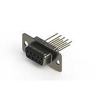 EDAC 628-M09-323-BN1 D-Sub Connectors - Standard Density Vertical Machined D-Sub Connector