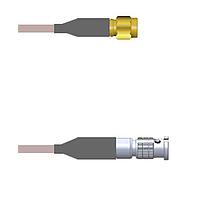 Amphenol Custom Cable Q-3F00Y000H024i RF Cable Assemblies SMA-SP/HDBNC-SP G142 24I