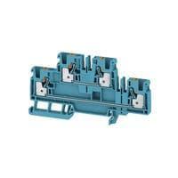 Weidmuller 2540040000 Feed Through Terminal Block A2T 4 BL
