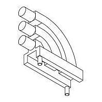 Lumex LPF-C013301S Rigid Light Pipes Tri 3mm Right Angle