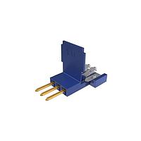 Amphenol FCI 66226-035LF Connectors Clincher&trade; Flex Connectors, Pin Assembly, Single row, 3 Positions, 2.54mm (.100in) Pitch.