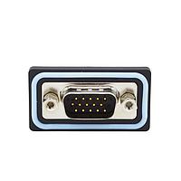 NorComp HDF-R15-113L011 High Density D-Sub Connectors 15 pin R/A solder M flash 4-40 int thrd