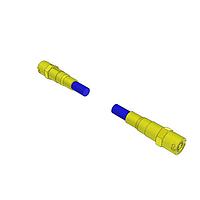 Samtec C28S-06.00-SPS8-SPS8 RF Cable Assemblies Circular RF Shielded Twisted Pair Twinax Cable Assembly