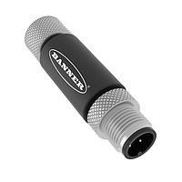 Banner Engineering S15A-F1X3XX-M1X3XX-Q In-Line Wiring Adapter S15A Series: In-Line Adapter; Voltage: 12-30 V dc; IP67; Female: F1X3XX Blue/Brown; Male: M1X3XX Blue/Brown; Male-Female M12 5-pin QD