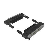 Samtec HQCD-060-40.00-TEU-SEU-1-B Micro Coax Ribbon Cable 0.50 mm Q Strip(R) Coax Cable Assembly
