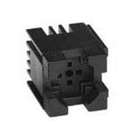 BIVAR 922-340 LED Mounting Hardware LED Multi Func Hold Single Level Black