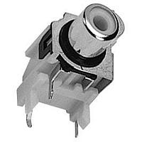 Switchcraft PJRAS1X1S01X RCA Phono Connectors R/A PC JACK BLACK