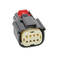 Molex 33472-4806 Connectors MX150 SLD F REC DR 8CKT POL A W/CPA