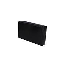 Bud Industries PS-11292-B PCB Enclosure Plastibox Style B, Electronic Enclosure, Insert Black (1.5 X 3.3 X 5.6 In)