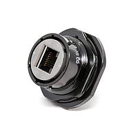 Amphenol Socapex RJF7HA1B Circular RJFieldHermSelJamNut RcptCodeARJ45blk