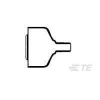Raychem - TE Connectivity 214A032-4-0 D-Sub Boot, Heat Shrink 214A032-4-0