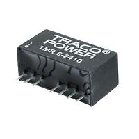 TRACO Power TMR 6-1215 Isolated 6W DC/DC Converter isolated, regulated in a PCB Mount Plastic Case