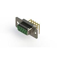 EDAC 630-M09-240-GN1 D-Sub Connectors - Standard Density Right Angle D-Sub Connector