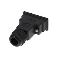 Molex / FCT 173110-0019 Waterproof Backshell 9 Pos.Front Mount Size 1 PLASTIC HOOD