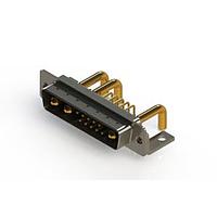 EDAC 629-13W3650-3T4 Mixed Contact D-Sub Connectors Right-angle Power Combo D-Sub Connector