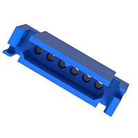 Amphenol Positronic PLA06M1000/AA Connectors Power Connector - 1 Row, 6 size 16 contacts, Pin (Male), Removable Contact, Panel Mount