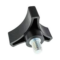 Davies Molding 3041BH Clamping Knob Clamping Three Arm 50x25x19