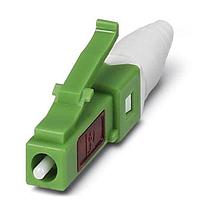PHOENIX CONTACT 1412476 Fiber Optic Connectors FOC-C-LC:P-GOF- SM-APC