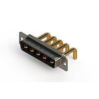 EDAC 629-5W5-250-3N1 Mixed Contact D-Sub Connectors Right-angle Power Combo D-Sub Connector